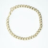 Antique Solid 9ct Rose Gold Rollerball Bracelet c1910