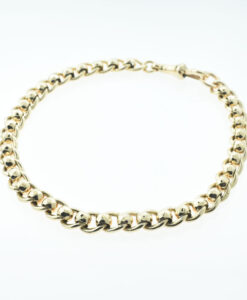 Antique Solid 9ct Rose Gold Rollerball Bracelet c1910