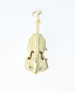 A wonderful vintage 9ct Gold Violin Charm