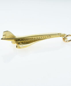 Vintage 9ct Gold Concorde Charm
