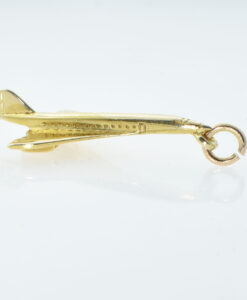 Vintage 9ct Gold Concorde Charm - London 1969