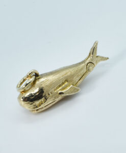 9ct Gold Opening Jonah and the Whale Charm