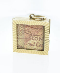 Vintage 9ct Gold 10 Shilling Charm by Georg Jensen London 1968