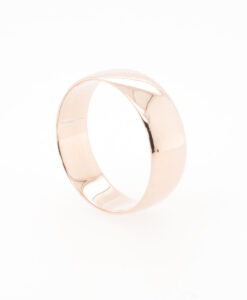 Antique 9ct Rose Gold 6mm Wedding Ring Birmingham 1906