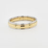 18ct Gold and Platinum Wedding Band Ring