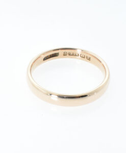 Victorian 9ct Gold Wedding Ring 1854
