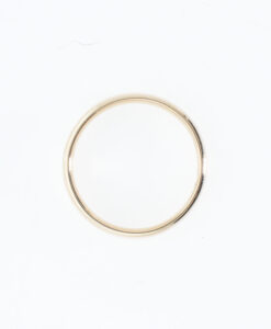 Victorian 9ct Gold 3mm Wedding Ring 1854