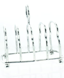 Edwardian antique Sterling Silver Toast or Letter Rack
