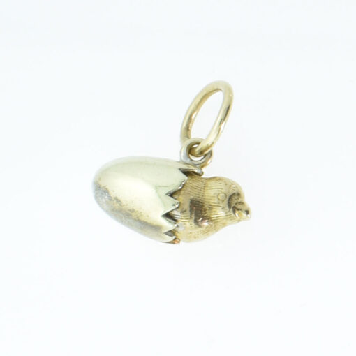 Vintage 9ct Gold Baby Chick Charm