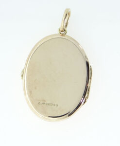 Vintage 9ct Rose Gold Georg Jensen Rose Gold Locket
