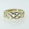 9ct Gold Weave Band Ring