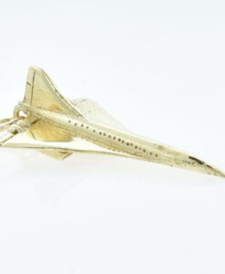 Vintage 9ct Gold Concorde Charm - London 1977