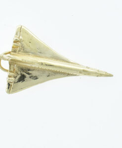 Vintage 9ct Gold Concorde Charm - London 1977