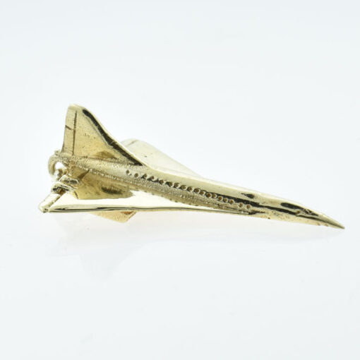 Vintage 9ct Gold Concorde Charm - London 1977