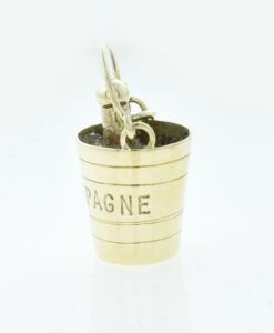 9ct Champagne Bucket Charm