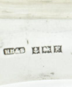 Vintage Half Engraved Wide Sterling Silver Bangle