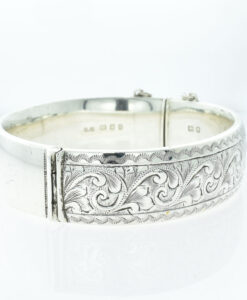 Vintage Georg Jensen Silver Bangle dated 1958