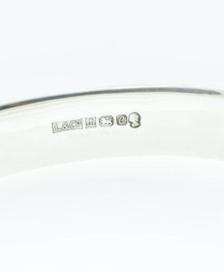 Engraved Sterling Silver Bangle dated 1977