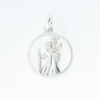 Vintage Sterling Silver St Christopher Travel Pendant