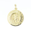 Vintage 1989 9ct Gold St Christopher by Georg Jensen