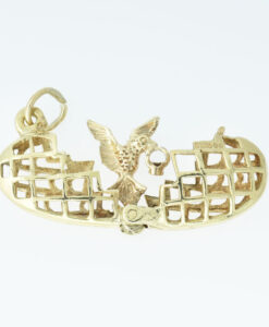 Vintage 9ct Gold Opening Love Heart Pendant