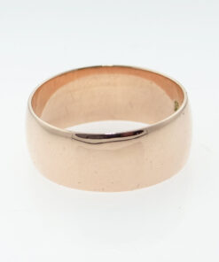 Antique Rose Gold 8mm Wedding Ring