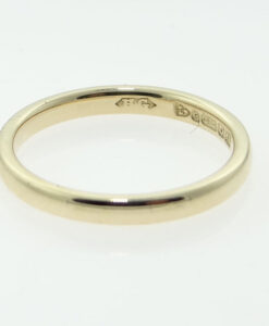 Fidelity 9ct Yellow Gold Band Ring Hallmarked 1946