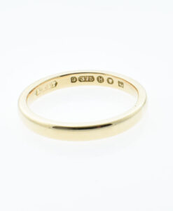 Fidelity 9ct Rose Gold Band Ring Hallmarked 1943