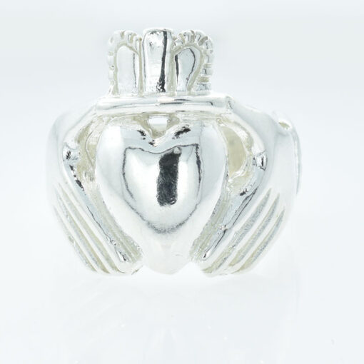 Sterling Silver Claddagh Ring 24.3g