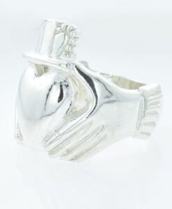 Silver Claddagh Ring 24.3g