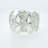 Gent's Sterling Silver Buckle Ring 42.1g