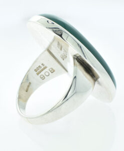 Georg Jensen Sterling Silver Ring with Agate #90B