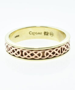 Clogau Yellow and Rose Gold Annwyl Ring