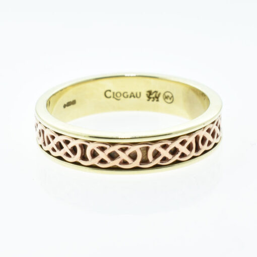 Clogau Yellow and Rose Gold Annwyl Ring