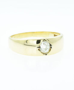 Antique 18ct Diamond Band Ring c1880