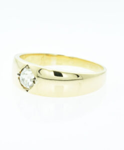 Antique 18ct Diamond Band Ring c1880