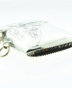 Antique Sterling Silver Vesta Case