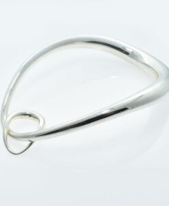 Georg Jensen Offspring Sterling Silver Bangle & Charm