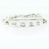Sterling Silver Gents ID Curb Bracelet 62.6g