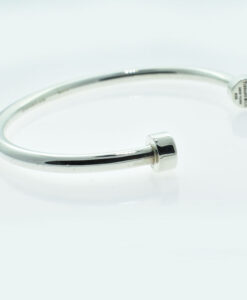 Tiffany & Co Silver Return To Tiffany Circle Edge Bracelet