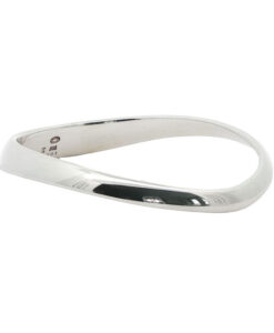 Georg Jensen Sterling Silver Curve Bangle #501