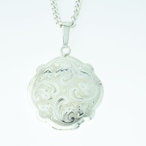 Sterling Silver Locket with Chain