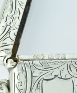Antique Sterling Silver Vesta Case
