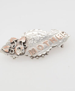 Sterling Silver Mother Brooch