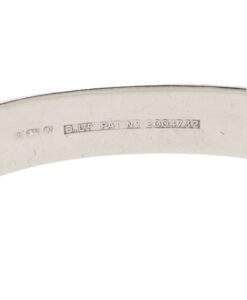 Silver Leaf Bangle