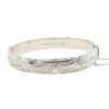 Vintage Silver Leaf Bangle