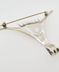 Metropolitian Museum of Modern Art 1976 King Tutankhamun Lotus Leaf Pendant/Pin