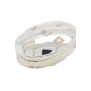 Vintage Oval Solid Sterling Silver Pill Box 2002