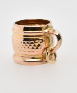 9ct Rose Gold Tankard Charm by Georg Jensen