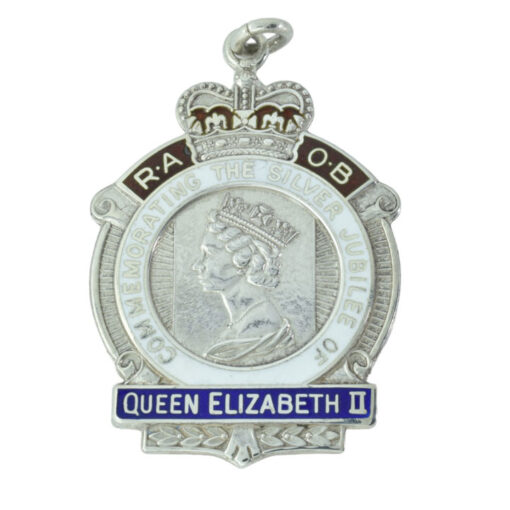 Vintage 1977 Silver Royal Antediluvian Order of Buffaloes Medal